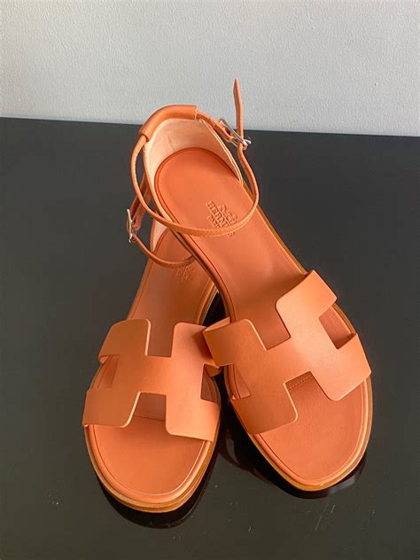 hermes double strap sandals|hermes sandals heels christian.